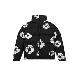 Denim Tears Cotton Wreath Puffer Jacket (new) sz: small