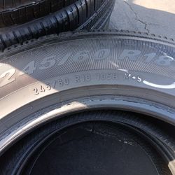 2 Llantas 245 60 R18 Pirelli Scorpion 
