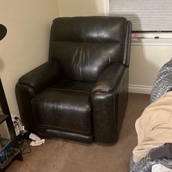 Vintage leather Recliner