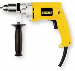 DEWALT Corded Drill, 7.8-Amp, 1/2-Inch, Variable Speed Reversible (DW235G), Yellow