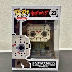 Friday the 13th: Jason Voorhees vaulted and RARE funko pop like new!! Horror 8-Bit edition