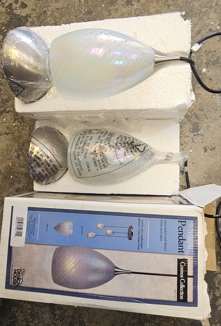 Pendant Light Lamp Qty 2