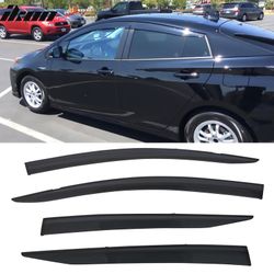 Fits 2016-2022 Toyota Prius & Prius Prime Polycarbonate Window Visors 4Pc Set