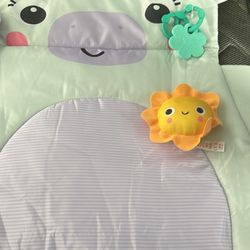 Baby Girl Tummy Time May 