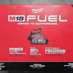 (Milwaukee)
M18 Cordless Brushless 6-1/2 in. Plunge Cut Track Saw (Tool-Only)
