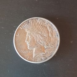1922 Peace Silver Dollar