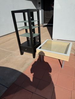 Coffee table & shelf