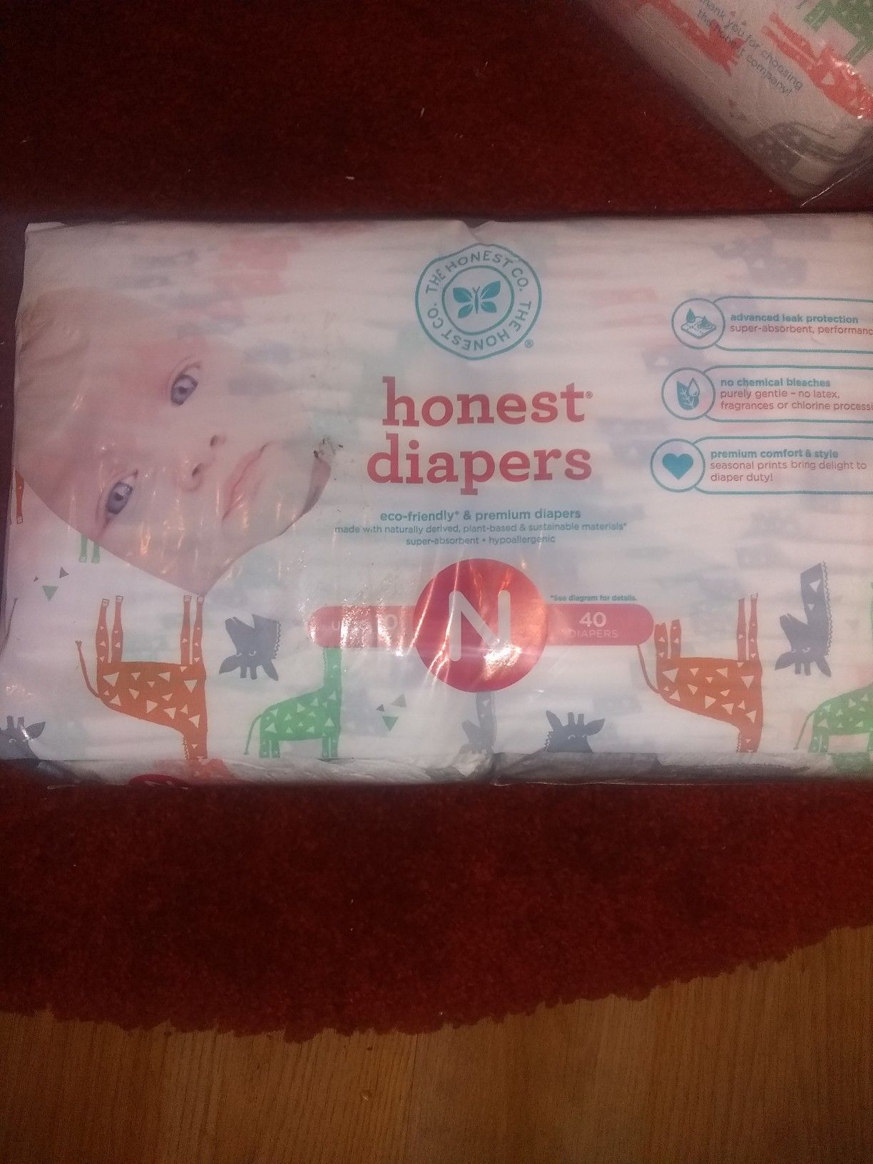 Honest diapers