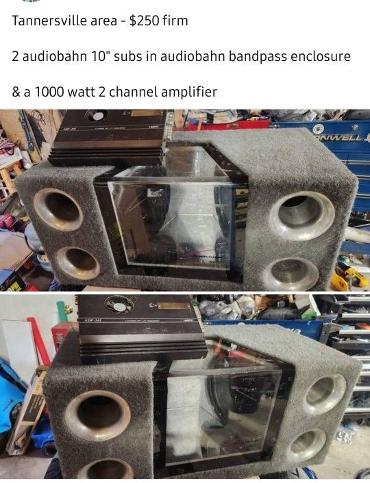 Subs And Amp Car Audio