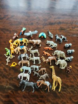 Playmobile animals birds dinosaurs