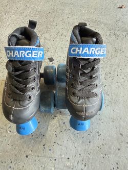 Pacer Charger Kids Quad Roller Skates: size - Jr. 10