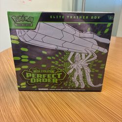 Pokémon TCG Perfect Order Elite Trainer Box ETB Factory Sealed & Ready To Ship