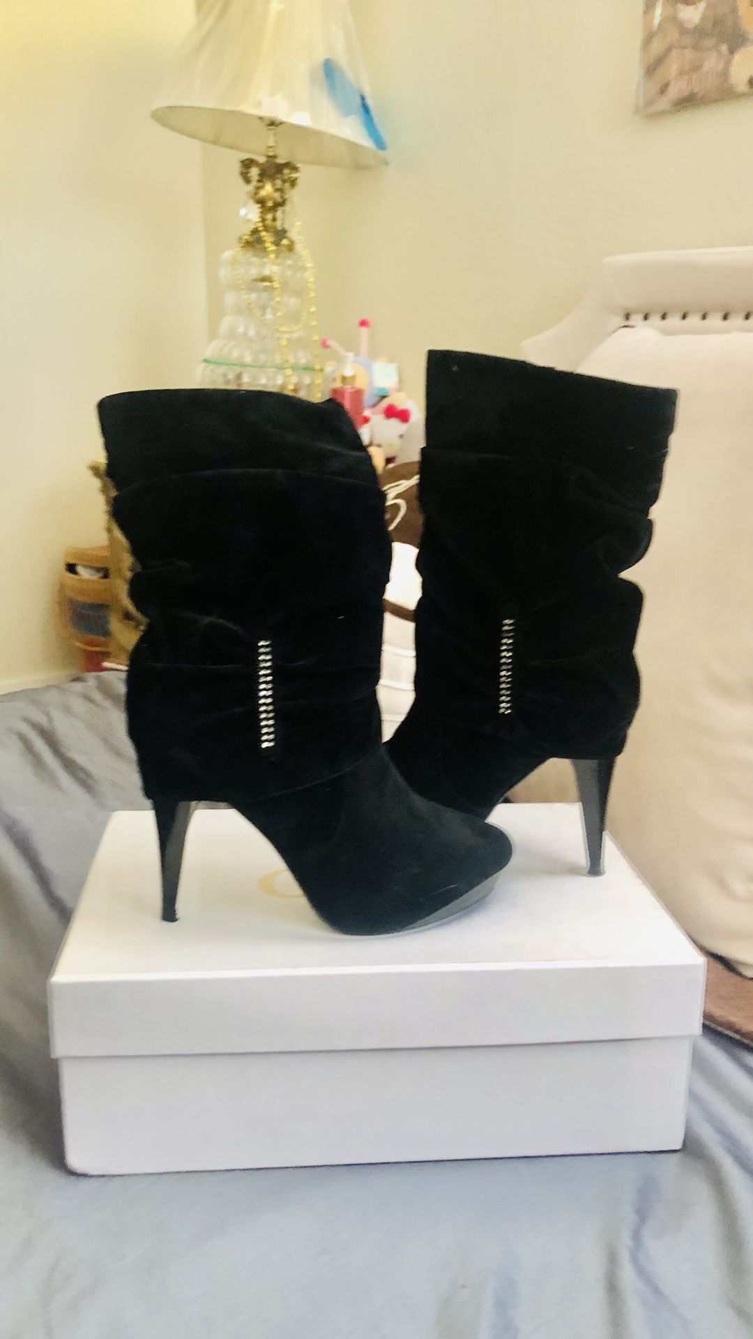 Suede Women Boots $35
