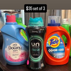 Laundry Sets $35 And $40