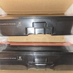 2-Pack Brother TN-433BK Black High Yield Toner Cartridge Replacement