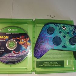 Xbox Controller W/Game