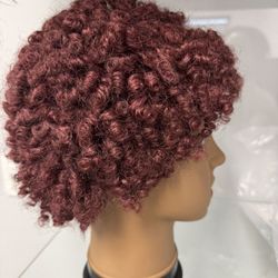 Human Hair Wig Short 