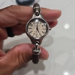 Ecclissi 23644-11 Sterling Silver 925 Ladies Watch 22MM 7" H35