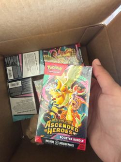 Pokemon Ascended heroes booster bundle 6 on hand