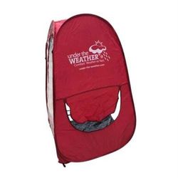 YIJU Sports Tent Fishing Pod Convenient Breathable Professional Sturdy Sports Pod up Tent for Trekking Camping Fishing Beach, Red