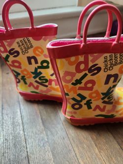 Chicka Chicka Boom Boom Toddler Rain Boots
