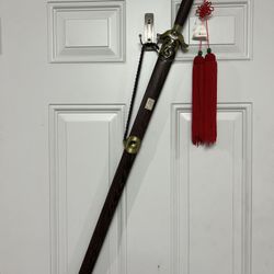 Tai Chi Sword with Scabbard 40” Kung Fu Practice Jian Sword
