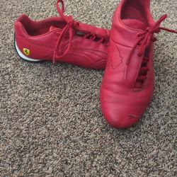 Vintage Puma Ferrari Racing Shoes