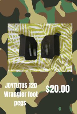 Jeep wrangler foot pegs