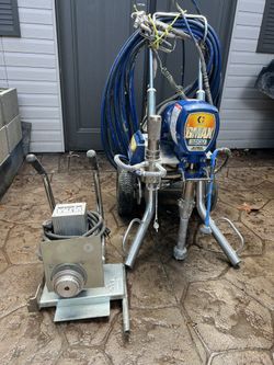 Sprayer Paint GRACO Gmax 5900 Convertible And Electric Motor.