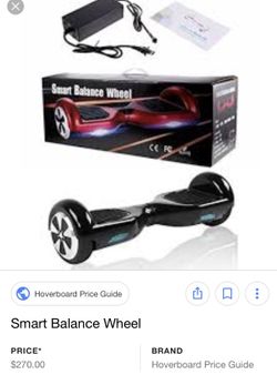 Black Hoverboard ( used but excellent condition with box
