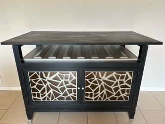 Cabinet with Wine Storage and Table