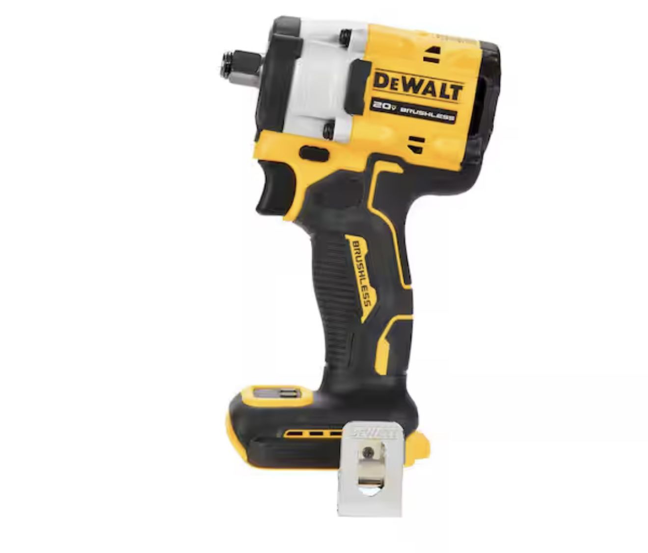DEWALT ATOMIC 20V MAX Cordless Brushless 1/2 in. Variable Speed Impact Wrench (Tool Only