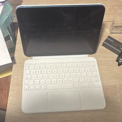 Blue iPad New WiFi And Data Magic Keyboard 
