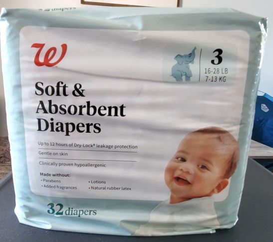 New Diapers Size 3