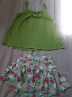 Baby Gap 18/24 Months Tank & Skirt