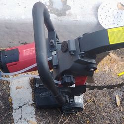 Concrete ring saw used