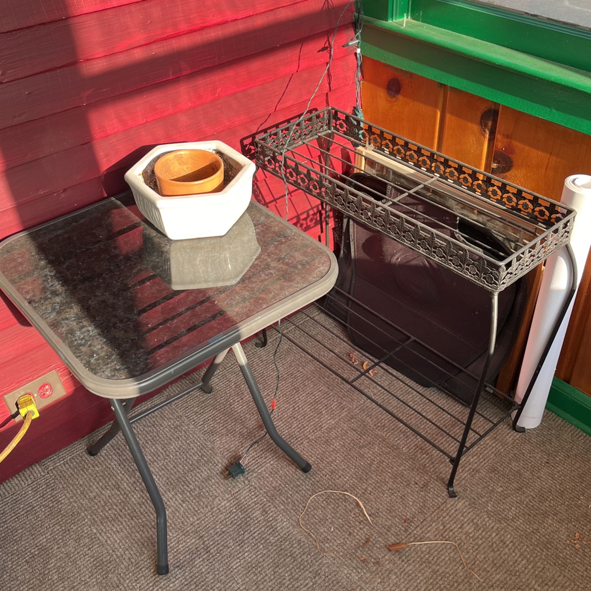 Plant Stand & Table