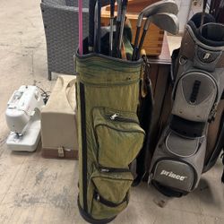 Golf Bag With Clubs 