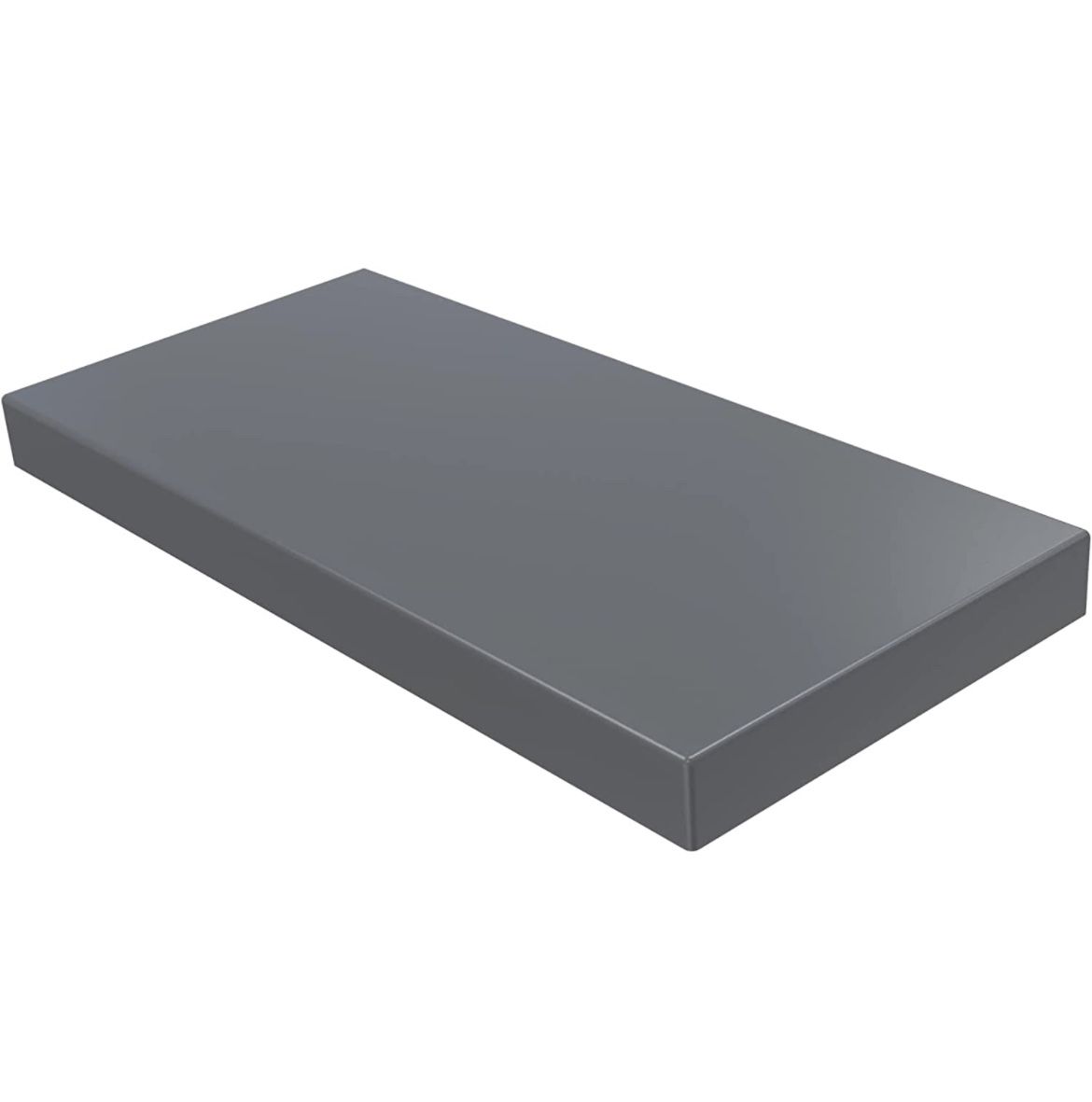 Air Jade Equipment Pad for Ductless Mini-Split Air Conditioner Heat Pump System, 18 × 38 × 3 inches, Plastic Mini Split Condenser Pad, Gray