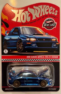 Hot Wheels RLC  1998 Subaru Impreza 22B-STi