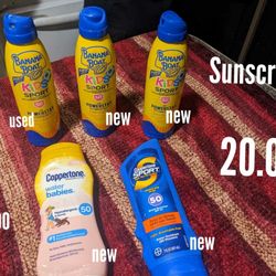 Sunscreens
