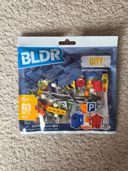 BLDR City Accessory Pack 73 Pieces