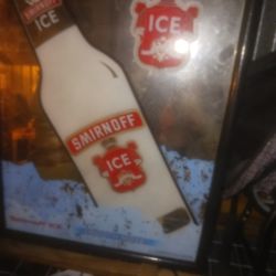 Smirnoff Light Up Mirror 