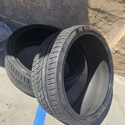 2 used tires 26"