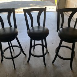 3 New Tavern Bar Stools 