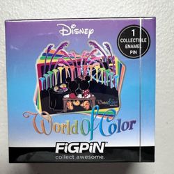 Disney World of Color FiGPiN DCA Dessert Party Pin NEW SEALED $30