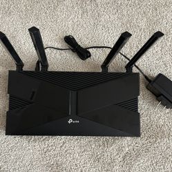 TP-Link Archer AX10 Smart WiFi 6 Router Dual Band 4 Gigabit LAN  Ports
