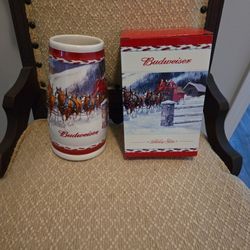 2010 Budweiser Holiday Stein 