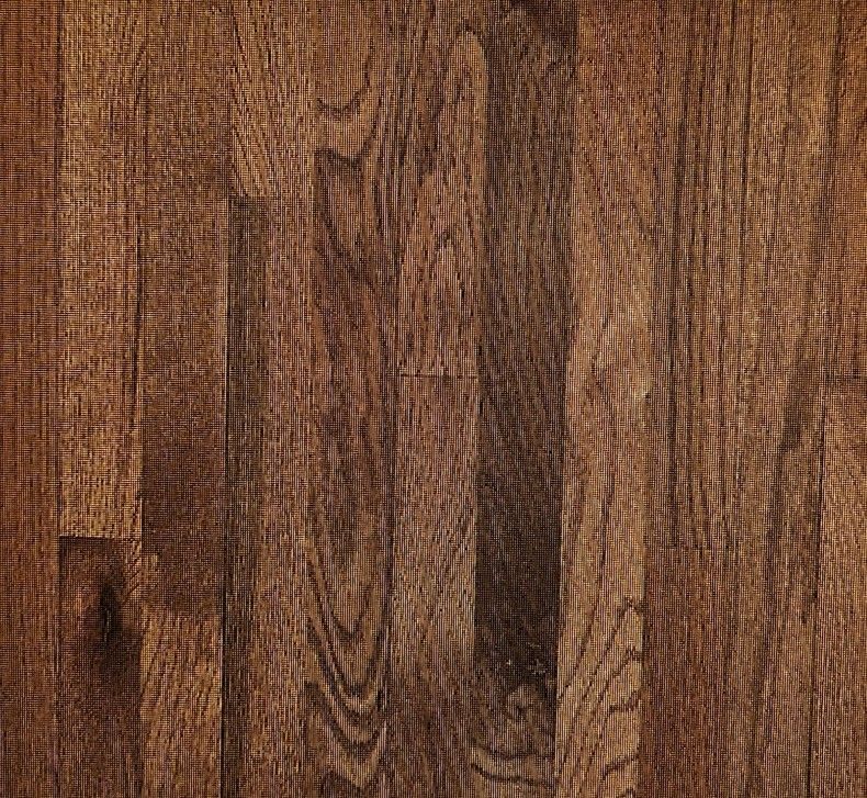 Bruce 3/4" Oak Nail Down Flooring, 3 Boxes, Over 50 Sq Ft, Pre-finished GUNSTOCK color