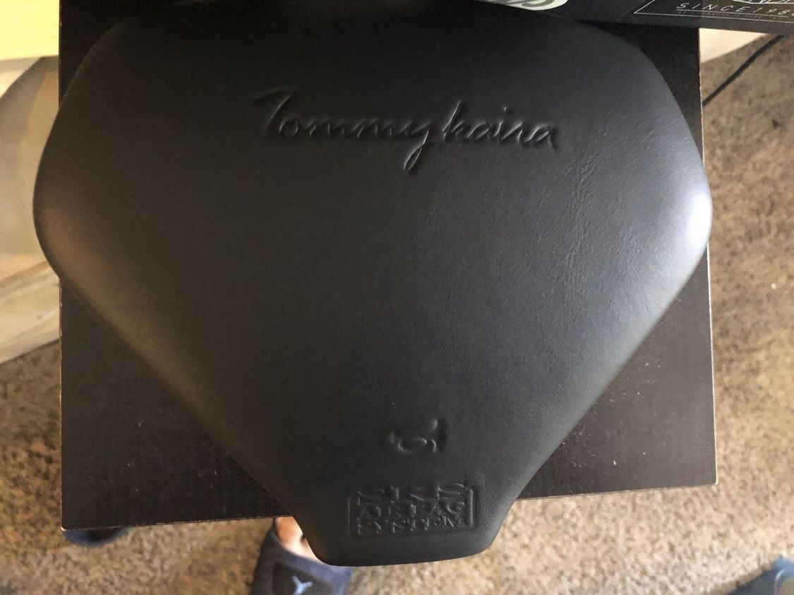 Tommy kaira steering wheel cover for g37..hard to find